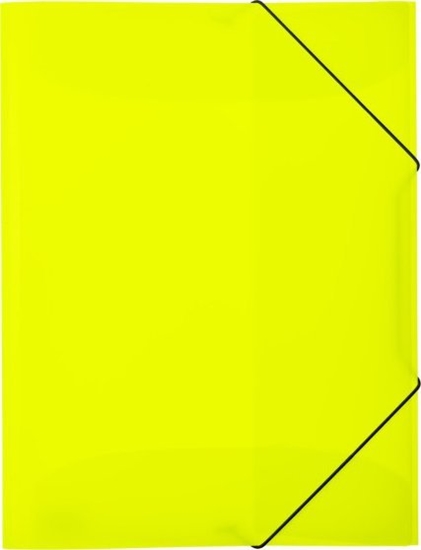 Picture of Herma HERMA Sammelmappe A3 neon gelb Polypropylen 3St.