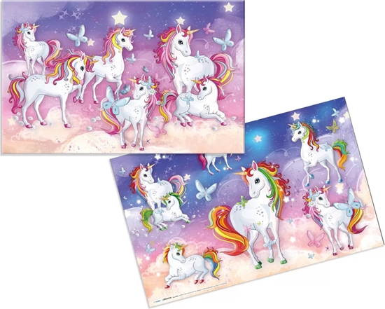 Picture of Herma HERMA Schreibunterlage Einhorn 55x35 3 Stück