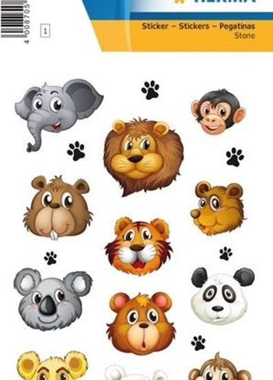 Picture of Herma Naklejki twarze zwierzt - 15397