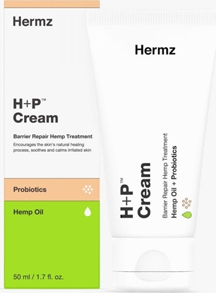 Attēls no Hermz Krem Z Serii H+p Z Dodatkiem Oleju Konopnego Oraz Oleju Z Nasion Czarnuszki