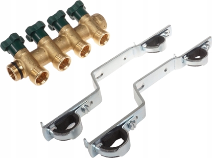 Picture of Herz Herz rozdzielacz T-Less do wody uytkowej 4 sekcje 2853004