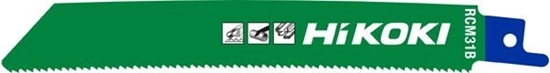 Изображение HIKOKI SABRE SAW BLADE RCM31B CURVED 150 14TPI 150mm /5pcs.