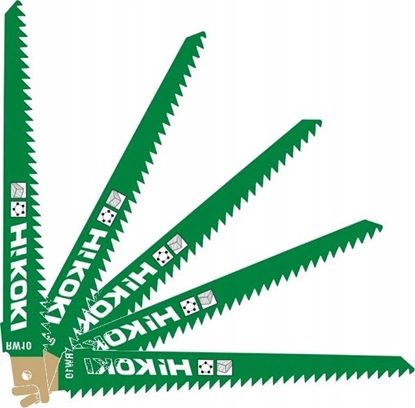 Изображение HIKOKI SAW BLADE FOR SABRE SAWS RW10/S644D 150mm /5pcs.