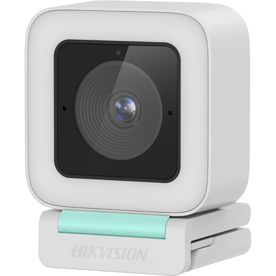 Picture of Hikvision iDS-UL4P AI-Powered 2K QHD 4MP USB-C Webcam with Auto Focus & Microphone White