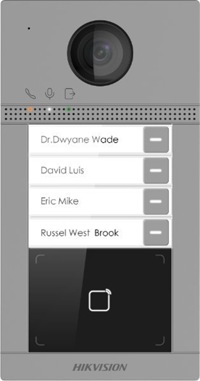 Изображение Hikvision Panel Bramowy HikVision DS-KV8413-WME1(C)/Surface