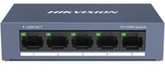 Picture of Switch Hikvision Hikvision Pro Series DS-3E0105-O cza sieciowe Nie zarzdzany Fast Ethernet (10/100) Szary