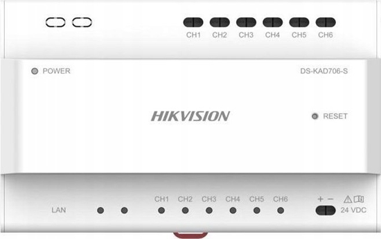 Изображение Hikvision SWITCH DS-KAD706Y DLA 2-PRZEWODOWYCH SYSTEMÓW WIDEODOMOFONOWYCH HIKVISION