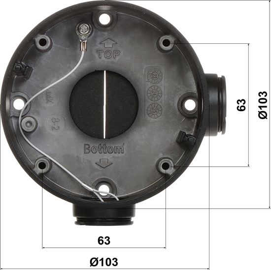 Picture of Hikvision UCHWYT KAMERY DS-1260ZJ-BLACK Hikvision