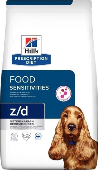 Picture of Hills  HILL's Prescription Diet Food Sensitivites z/d - sucha karma dla psa - 10 kg