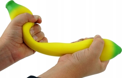 Picture of Hipo Banan super rozcigliwy, antystresowy / gniotek 14cm, kolory tczy 620940 mix cena za 1 szt op.24szt