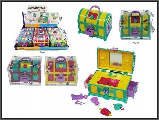 Изображение Hipo Szkatuka skarbów z kluczami 9988-62 p9 mix cena za 1szt