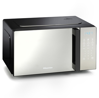 Picture of Hisense  20 L  700 W  spogulvirsma/melna - Mikrovilnu krasns