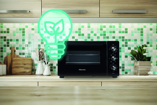 Изображение Hisense  30 L  1600 W  melna - Mini krasnina