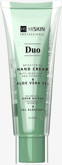 Picture of HISKIN DUO Rozjaniajcy krem do rk z niacynamidem i witamin c 2 x 30 ml