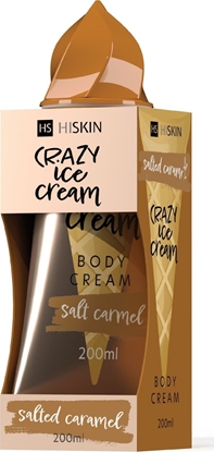 Picture of HiSkin HISKIN Crazy Ice Cream Krem do ciaa - Salted Caramel 200 ml