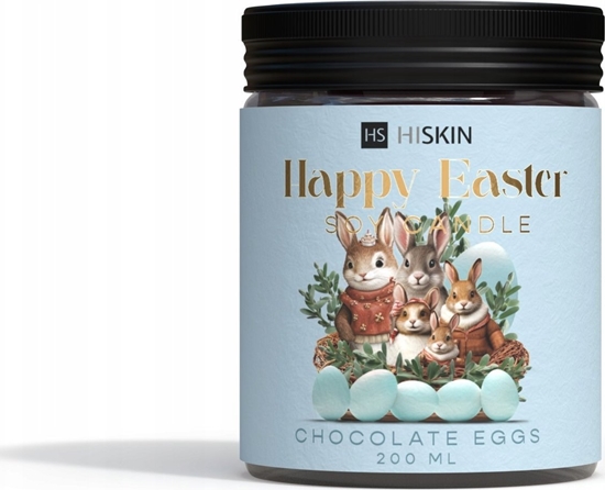 Изображение HISKIN_Happy Easter Soy Candle wieca sojowa Chocolate Eggs 200ml