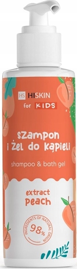 Picture of HISKIN_Kids szampon i el do kpieli Brzoskwinia i Papaja 280ml