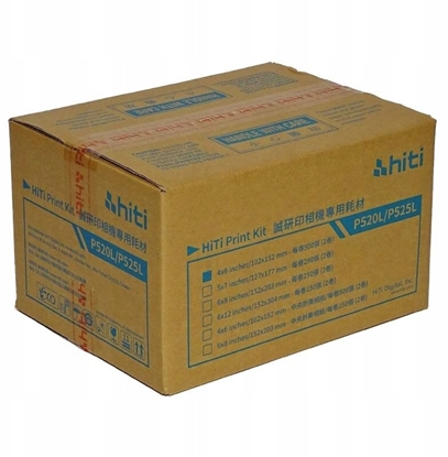 Изображение HiTi Print Kit 520L/525L 10x15 cm 2x 500 Prints