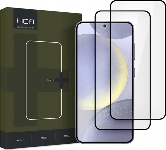 Изображение Hofi Szko Hartowane do Samsung Galaxy S25 Glass Pro+ 2-Pack Black