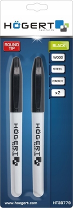 Picture of Högert Technik HOGERT MARKERY PERMANENTNE CZARNE  2szt.
