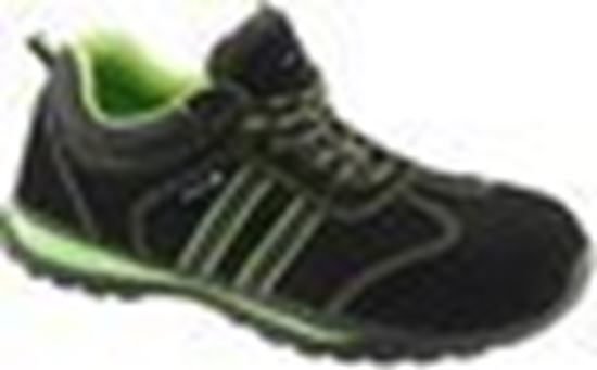 Picture of Högert Technik REGEN póbuty ochronne S1P SRA czarno/zielone 44