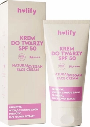 Attēls no Holify Krem do twarzy prebiotyczny SPF50 50ml