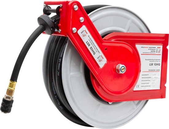 Picture of Holzmann Holzmann Maschinen LSR10HQ Trykluft-opruller 10 m 20 bar Vægmontering , Loftfastgørelse