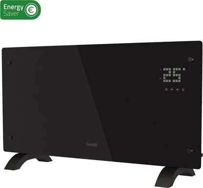 Picture of Hombli Glass Convection Heater 2000W schwarz