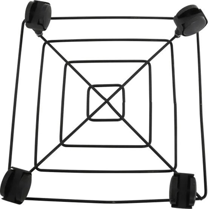 Picture of Home It Home it garden Krukkevogn firkantet sort galvaniseret