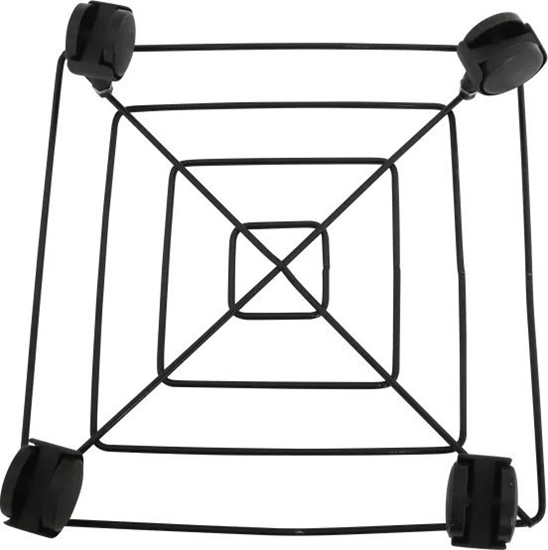 Picture of Home It Home it garden Krukkevogn firkantet sort galvaniseret