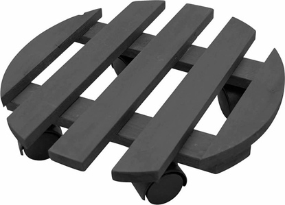 Picture of Home It Home it Garden® krukkevogn sort træ Ø30 cm