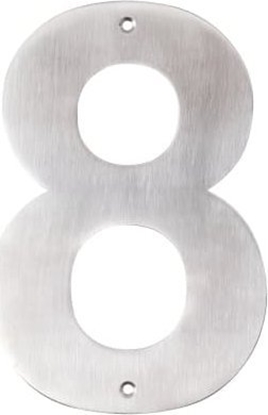 Picture of Home It Husnummer 8 rustfrit stål