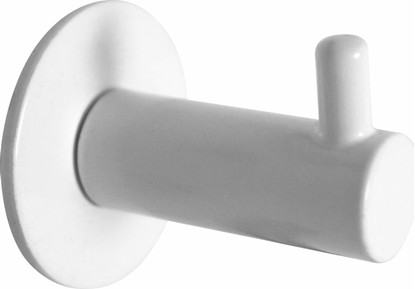 Picture of Home It Knagerække rund med 1 knag - hvid