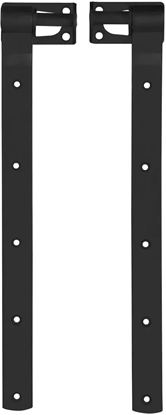 Picture of HOME It® stabelhængsel matsort 400 mm zinkbehandlet carbonstål 2 stk.