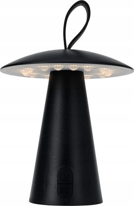 Изображение Home Styling Collection Metalowa lampa stoowa, grzybek LED, 15 x 17 cm