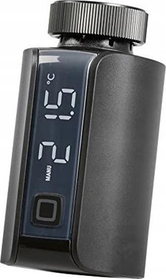 Picture of HomeMatic IP Homematic IP radiator thermostat Evo (HmIP-eTRV-EA), heating thermostat (anthracite)