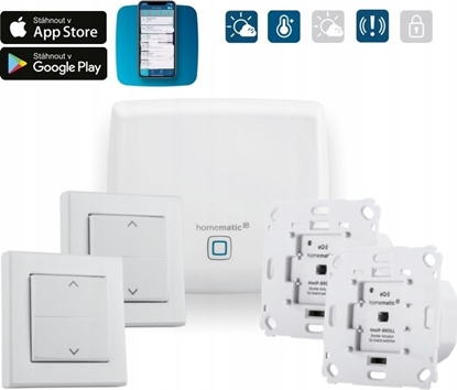Attēls no HomeMatic IP Homematic IP Starter Set Shading (HmIP-SK20)