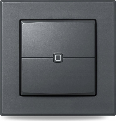 Picture of HomeMatic IP Homematic IP Wandtaster - 2-fach, anthrazit