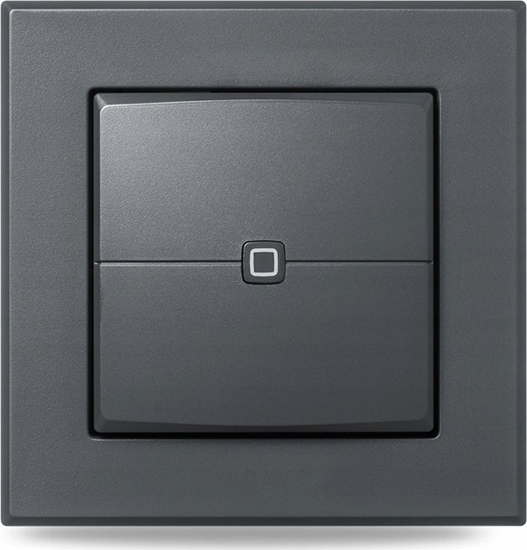 Изображение HomeMatic IP Homematic IP Wandtaster - 2-fach, anthrazit
