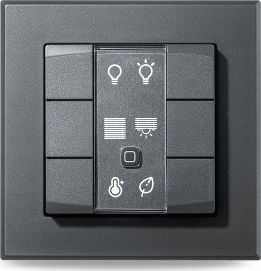 Picture of HomeMatic IP Homematic IP Wandtaster - 6-fach, anthrazit