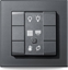 Attēls no HomeMatic IP Homematic IP Wandtaster - 6-fach, anthrazit