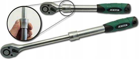 Picture of Honiton Grzechotka z uchwytem teleskopowym 3/8" 220-320mm (H8633)