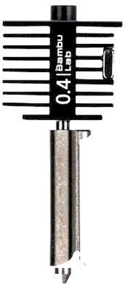 Изображение BambuLab Hotend z dysz ze stali hartowanej do drukarek Bambu Lab z serii A1 - 0,4 mm