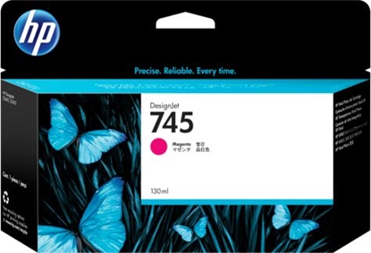 Attēls no HP 745 130-ml DesignJet Magenta Ink Cartridge