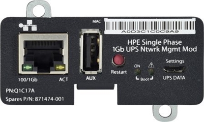 Picture of HP HPE Single Phase 1Gb UPS with Network Management Module