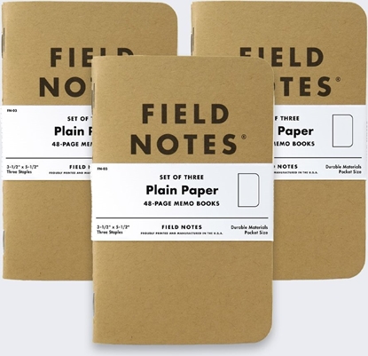 Attēls no HP Notes Field Notes Original Kraft Gadki 3 Pack