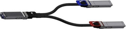 Attēls no HP NVIDIA - 800GBase Splitter fur direkten Anschluss - OSFP (M) zu OSFP (M) - 2 m - halogenfrei, passiv, Flattop