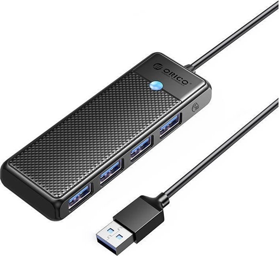 Picture of HUB USB Orico PAPW4A-U3-015-BK-EP 4x USB-A 3.0 (PAPW4A-U3-015-BK-EP)