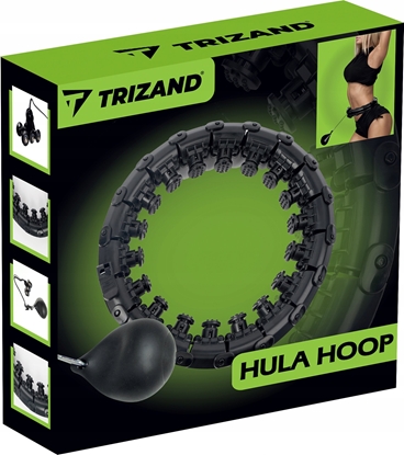 Picture of Hula hop z masaerem + obcinik Trizand 25208