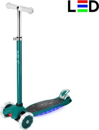 Attēls no Hulajnoga dziecica podwietlana led Nils Fun HLB1310 zielona